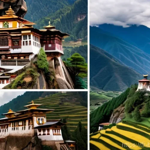 부탄에서 주의할 문화적 금기 - Here are three detailed image prompts in English, inspired by the rich cultural aspects of Bhutan de...