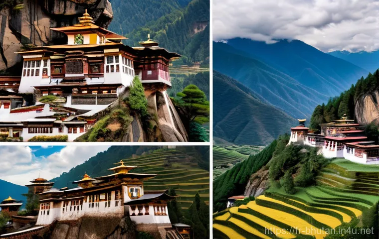 부탄에서 주의할 문화적 금기 - Here are three detailed image prompts in English, inspired by the rich cultural aspects of Bhutan de...