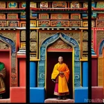 부탄의 새로운 호텔 리뷰 - Here are three detailed image prompts in English, inspired by the essence of luxury Bhutanese travel...